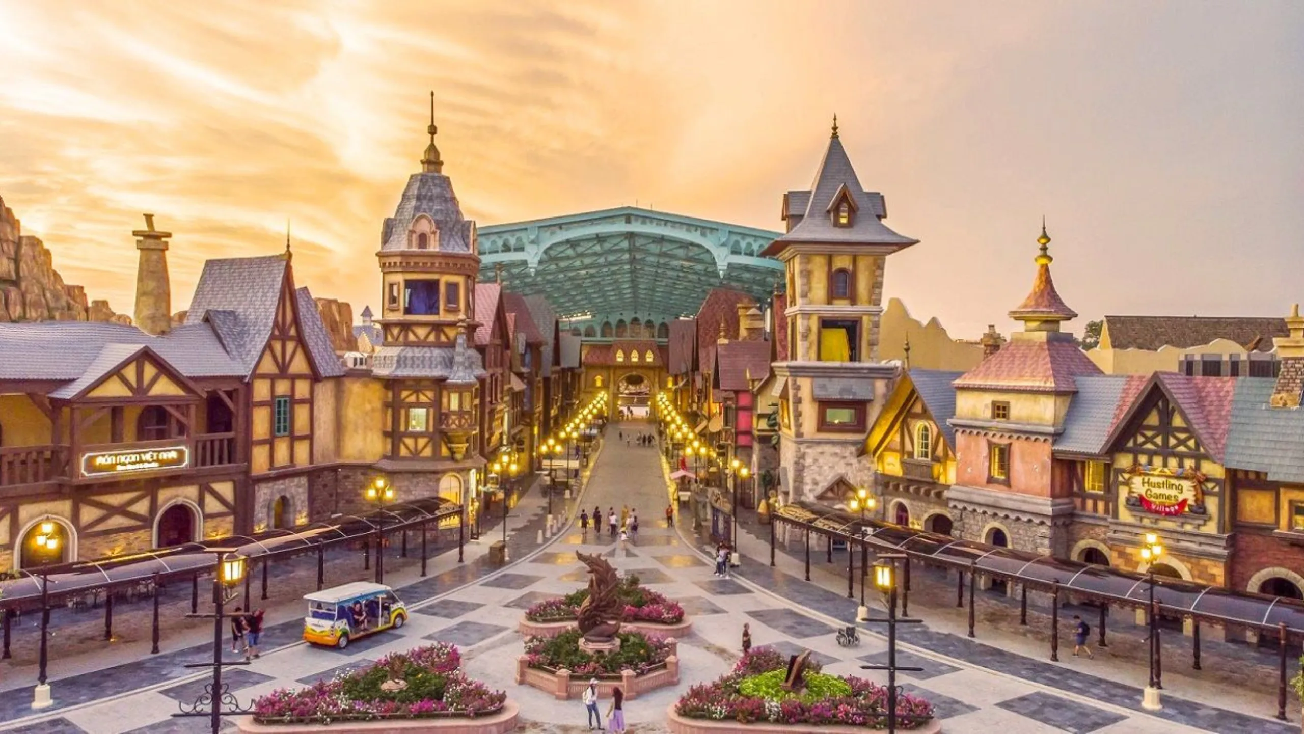 Công viên chủ đề lớn nhất Việt Nam, thuộc quần thể Phú Quốc United Center (Nguồn: sưu tầm)