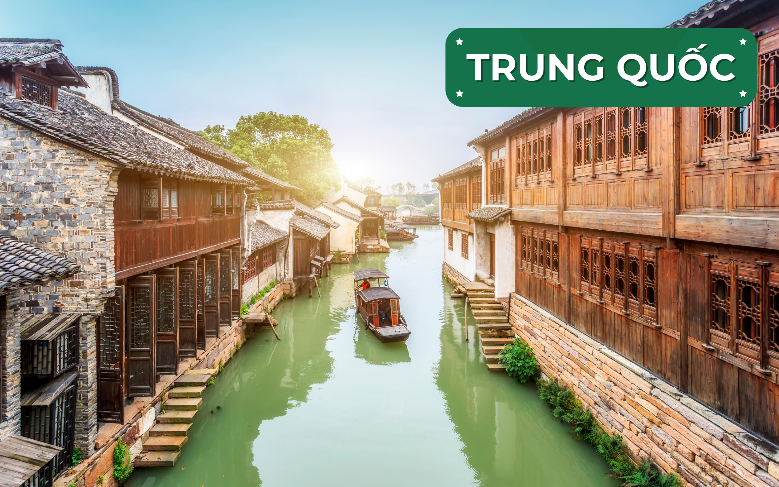 Tour Du Lịch Trung Quốc: Thượng Hải - Disneyland - Ô Trấn