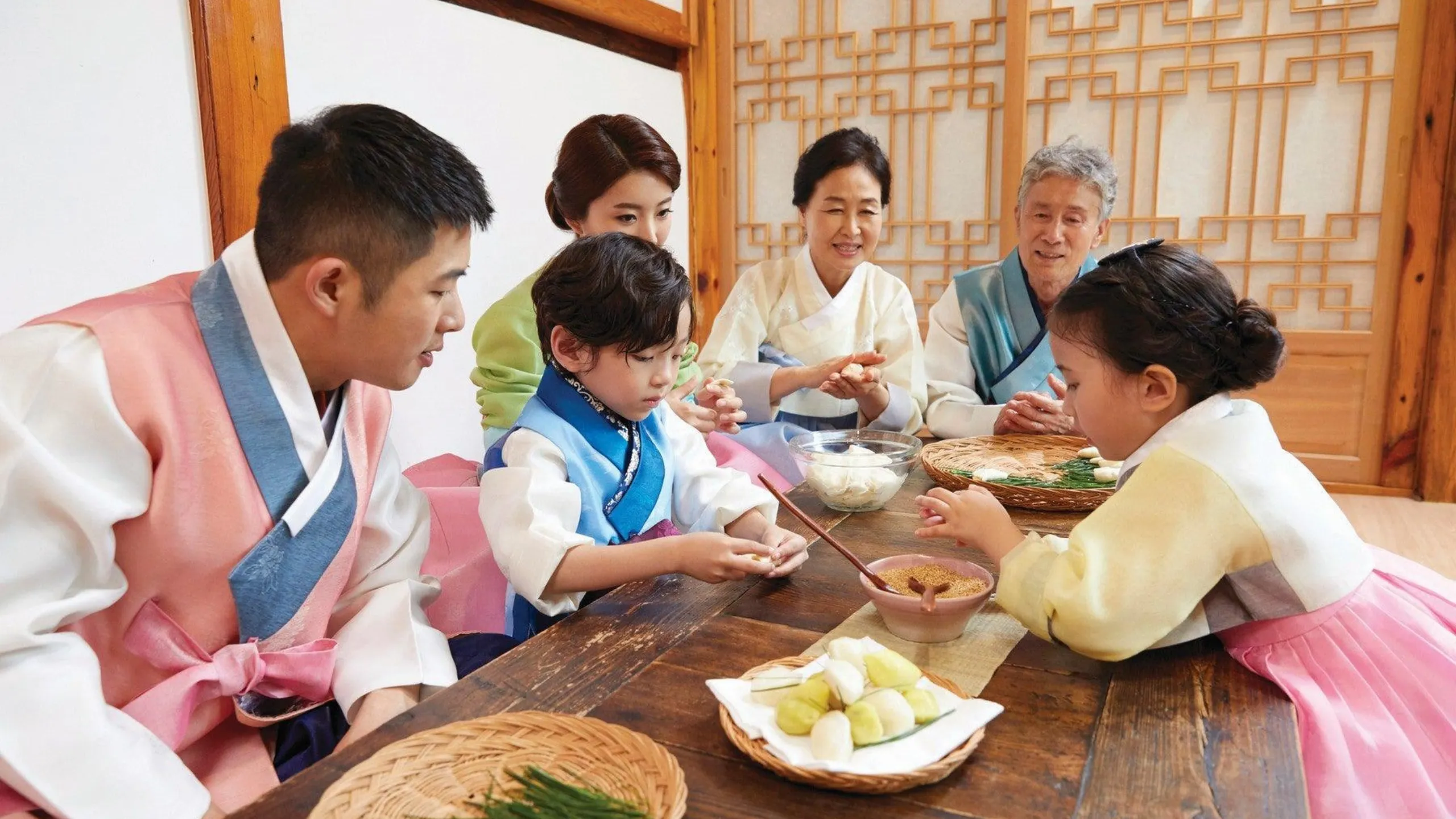 Chuseok (Tết Trung Thu) ở Hàn Quốc còn được gọi là Hangawi hoặc Jungchu (Nguồn: sưu tầm)