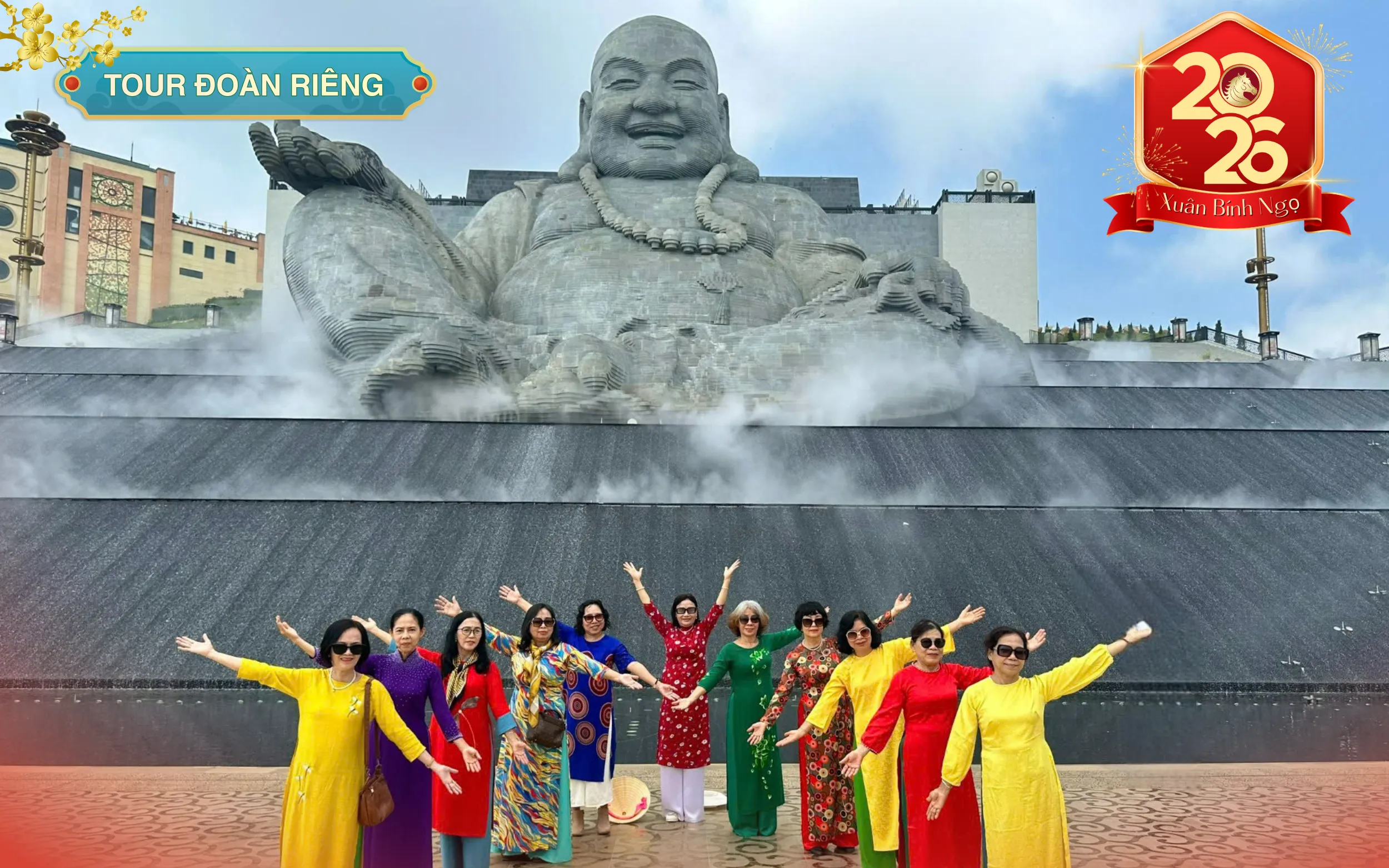 Tour Du Xuân Bính Ngọ | Tây Ninh - Chùa Gò Kén - Tòa Thánh - Núi Bà Đen (2N1D)