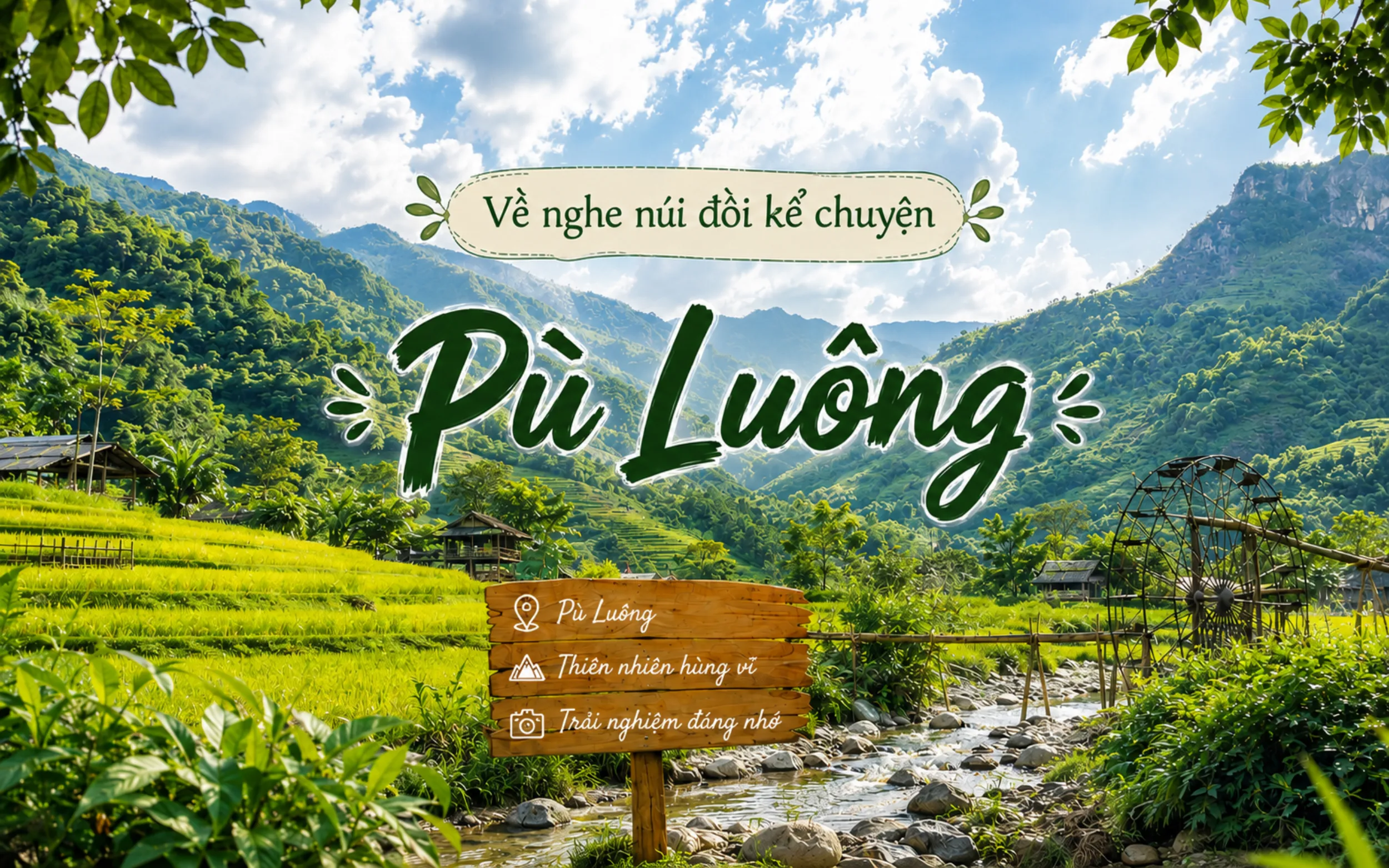 Pù Luông - Thanh Hóa: Về nghe núi đồi kể chuyện