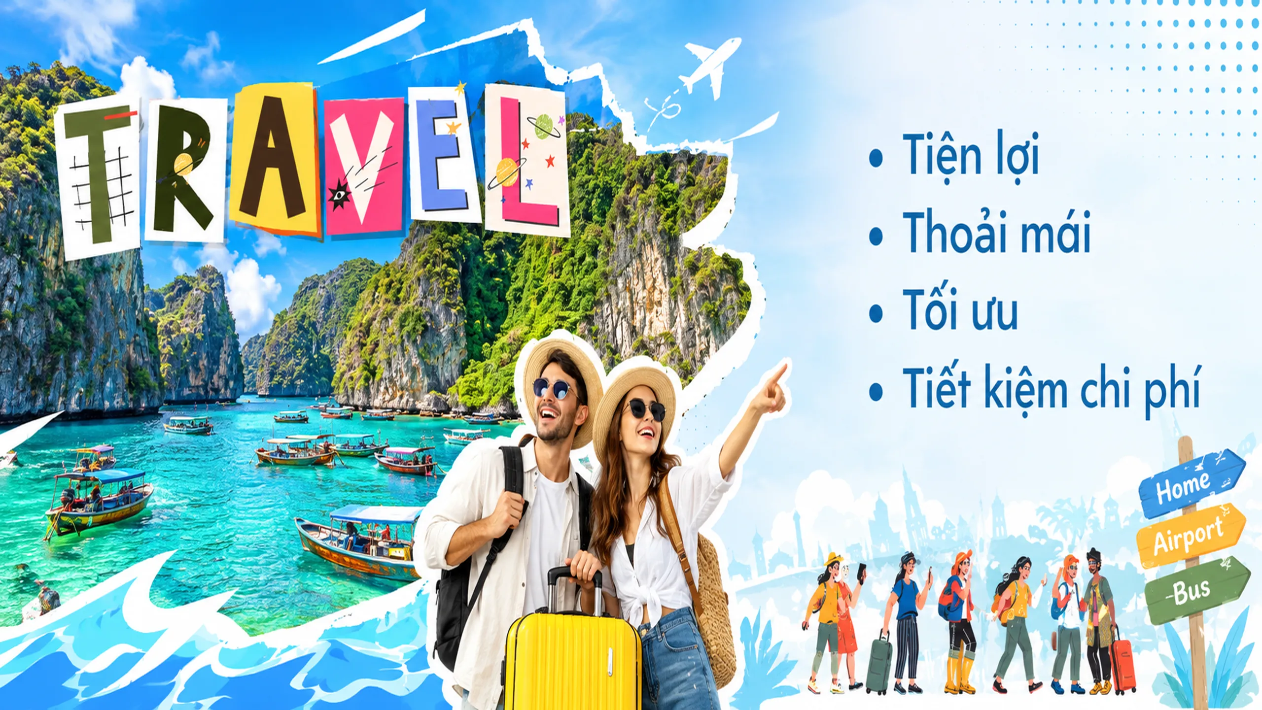 Tận hưởng chuyến du lịch tuyệt vời nhờ các combo du lịch tiện lợi