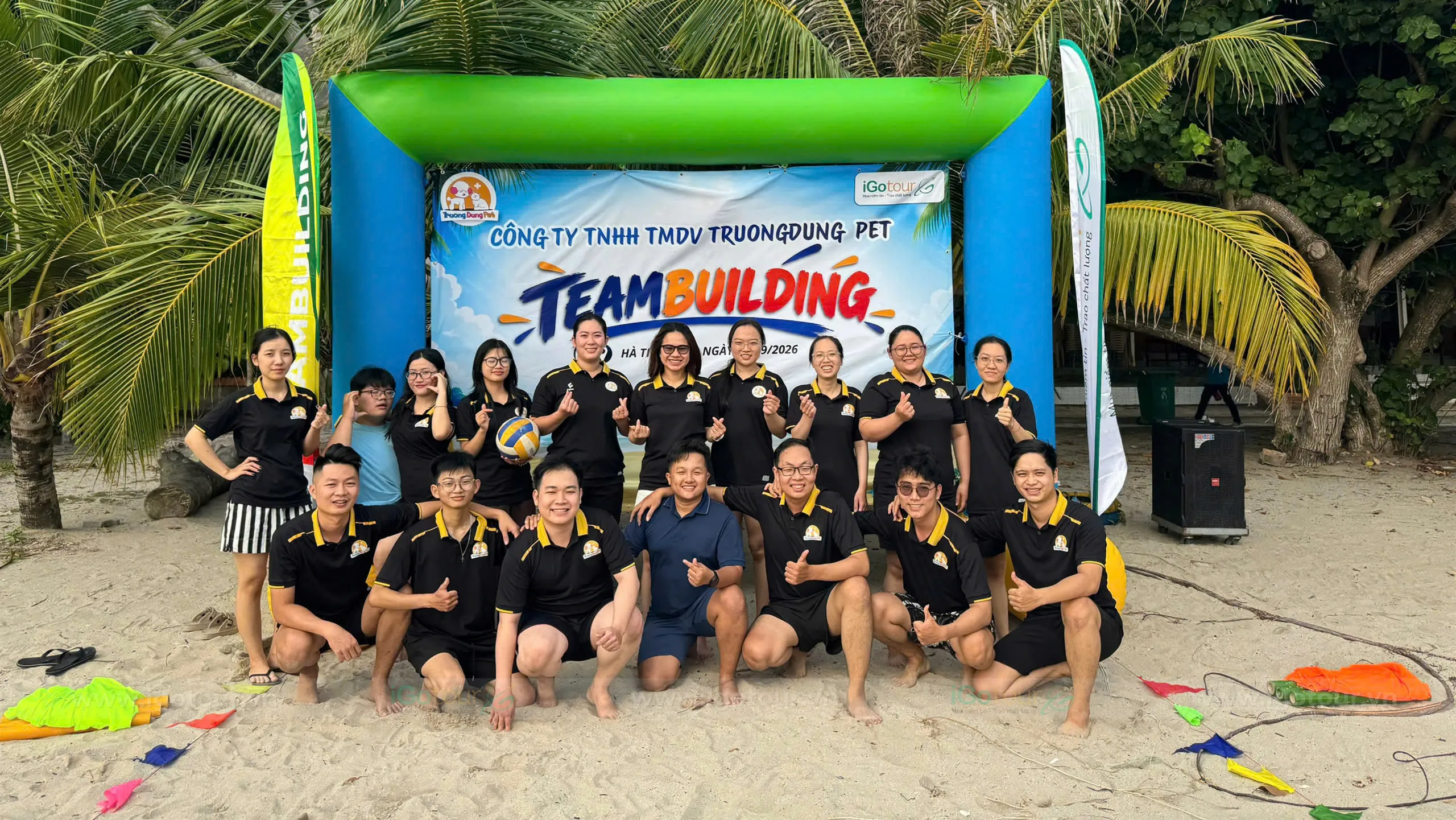 Du lịch trọn gói tại iGotour kết hợp giữa tham quan và hoạt động Team Building năng động